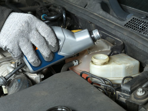 Change brake fluid